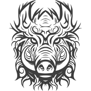Dark Gray Lion